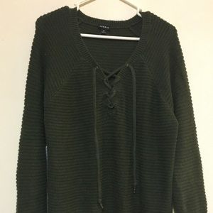Torrid cable knit sweater